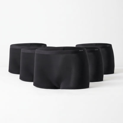Sporty Safety Shorts (5 Pairs) - Black